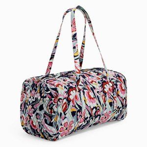 Vera Bradley XL Duffel Bag Travel Luggage Mod Paisley NWT $149